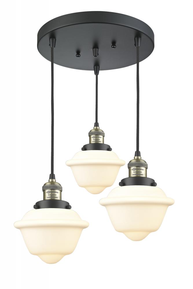 Small Oxford 3 Light Multi-Pendant