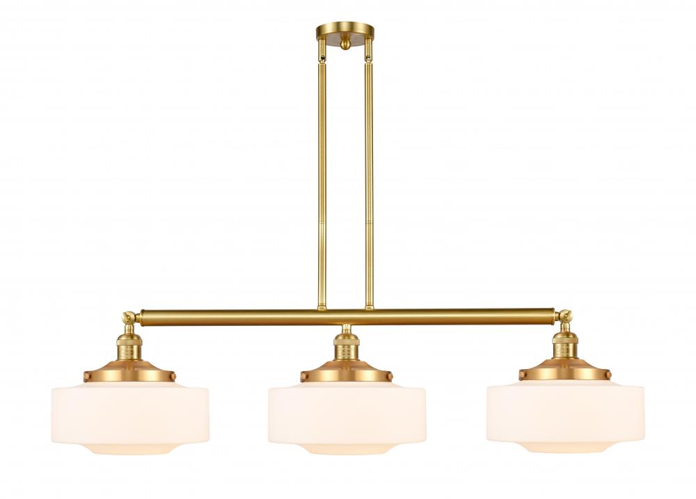 Bridgeton - 3 Light - 44 inch - Satin Gold - Stem Hung - Island Light