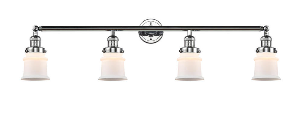 Canton - 4 Light - 42 inch - Polished Chrome - Bath Vanity Light