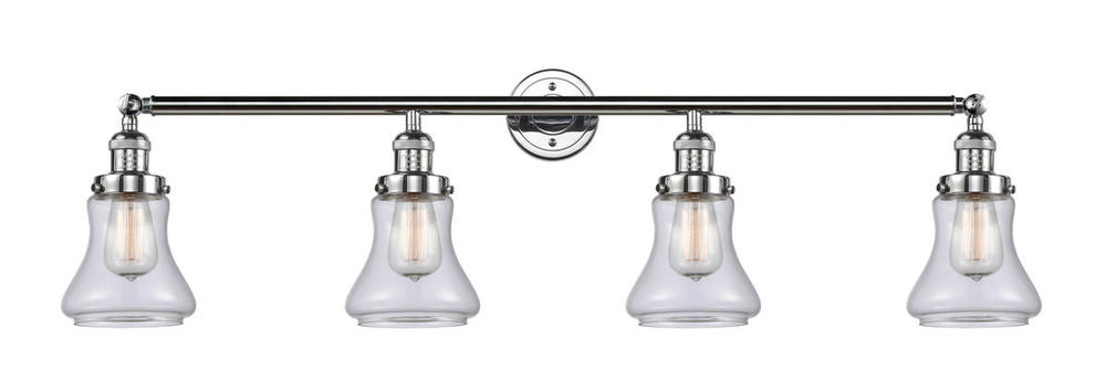 Bellmont - 4 Light - 42 inch - Polished Chrome - Bath Vanity Light