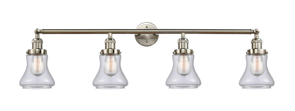 Bellmont - 4 Light - 42 inch - Brushed Satin Nickel - Bath Vanity Light