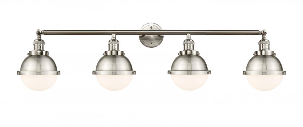 Hampden - 4 Light - 46 inch - Brushed Satin Nickel - Bath Vanity Light