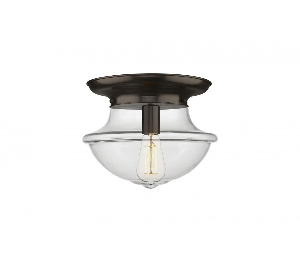 Oxford - 1 Light - 14 inch - Oil Rubbed Bronze - Flush Mount