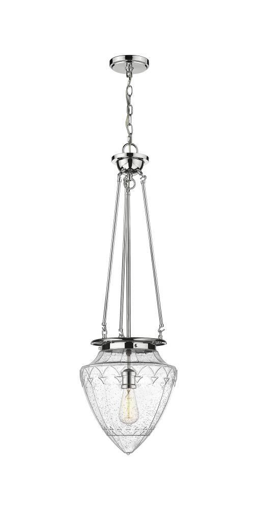 Beacon - 1 Light - 14 inch - Polished Chrome - Chain Hung - Pendant