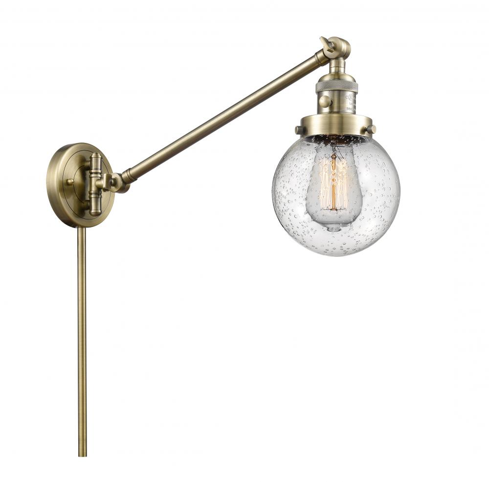 Beacon - 1 Light - 6 inch - Antique Brass - Swing Arm