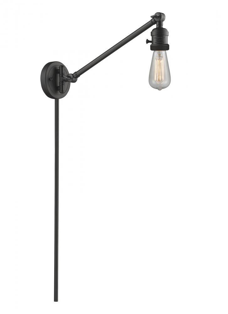 Bare Bulb Swing Arm With Switch