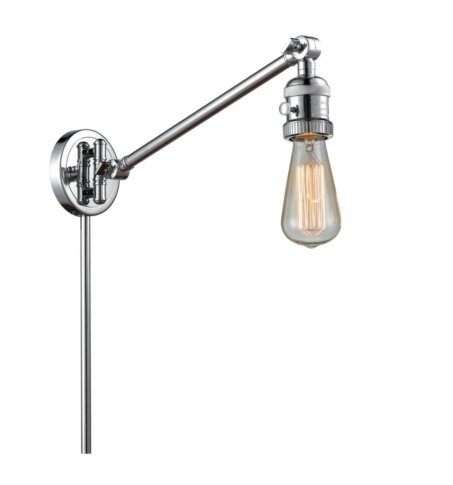 Bare Bulb Swing Arm With Switch