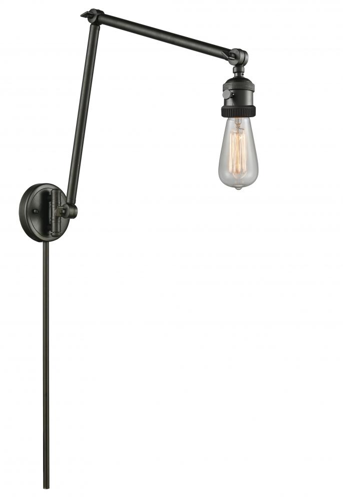 Bare Bulb Swing Arm With Switch