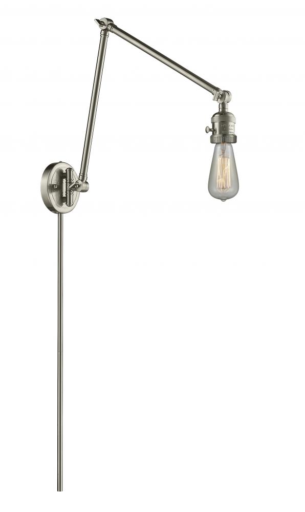 Bare Bulb Swing Arm With Switch