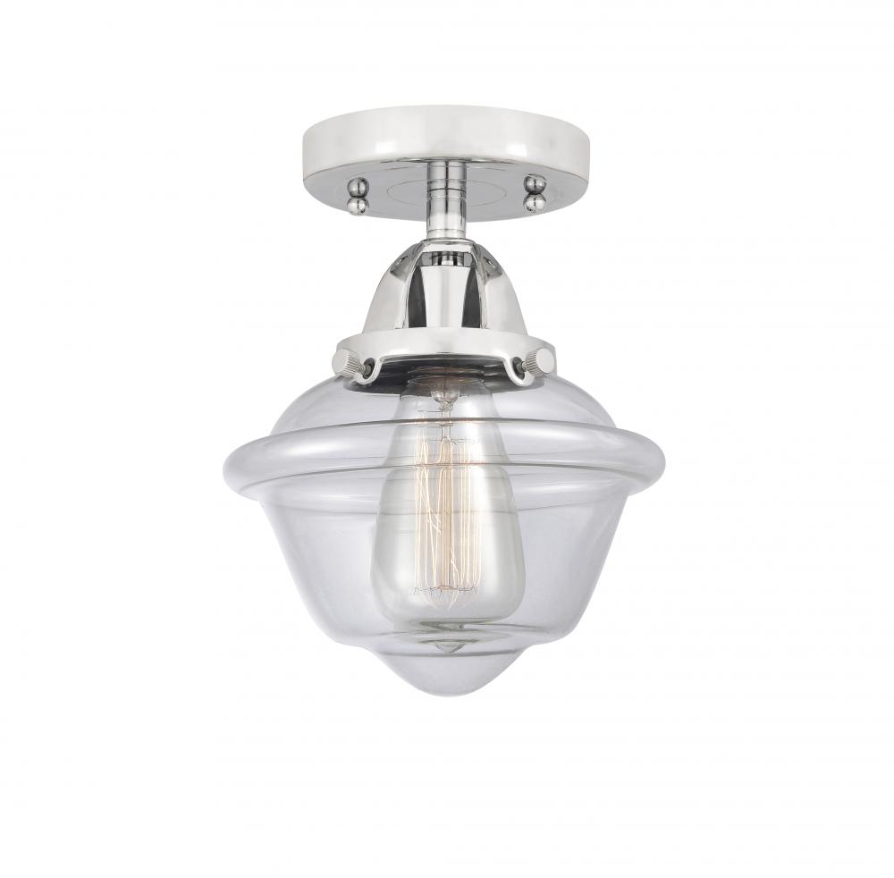 Oxford - 1 Light - 8 inch - Polished Chrome - Semi-Flush Mount