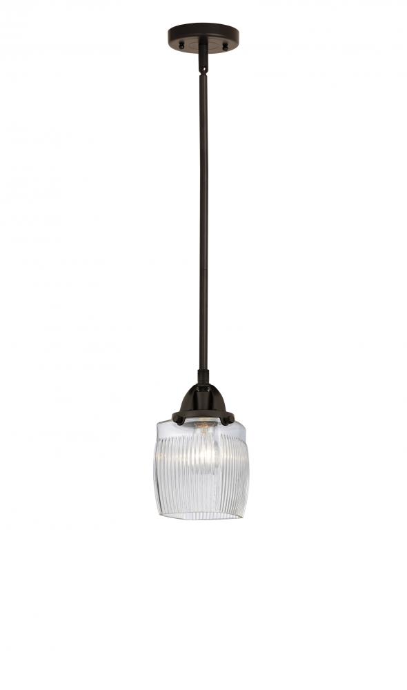 Colton - 1 Light - 6 inch - Oil Rubbed Bronze - Cord hung - Mini Pendant