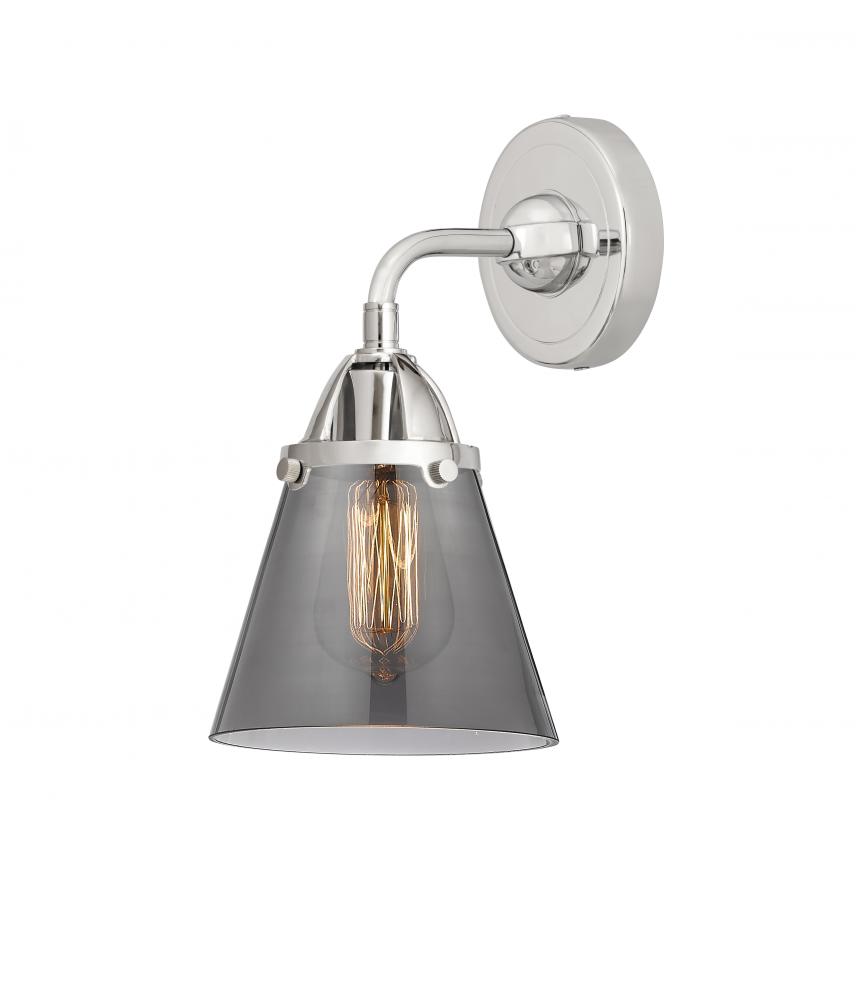 Cone - 1 Light - 6 inch - Polished Chrome - Sconce