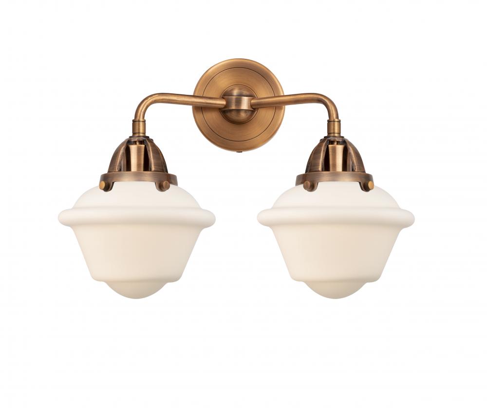 Oxford - 2 Light - 16 inch - Antique Copper - Bath Vanity Light