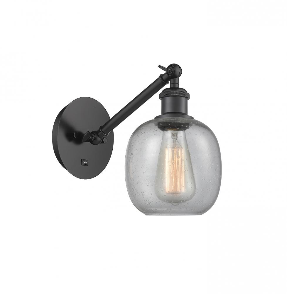 Belfast - 1 Light - 6 inch - Matte Black - Sconce