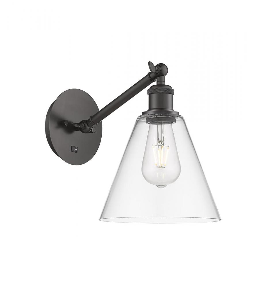 Berkshire - 1 Light - 8 inch - Oil Rubbed Bronze - Sconce