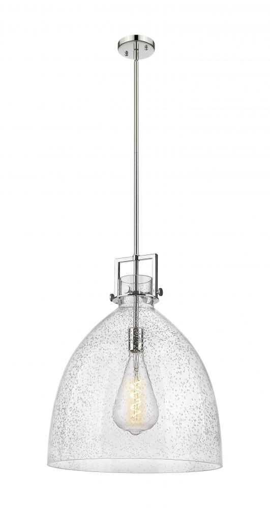 Newton Bell - 1 Light - 18 inch - Polished Nickel - Pendant