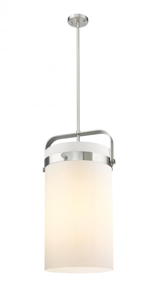 Pilaster - 4 Light - 12 inch - Satin Nickel - Pendant