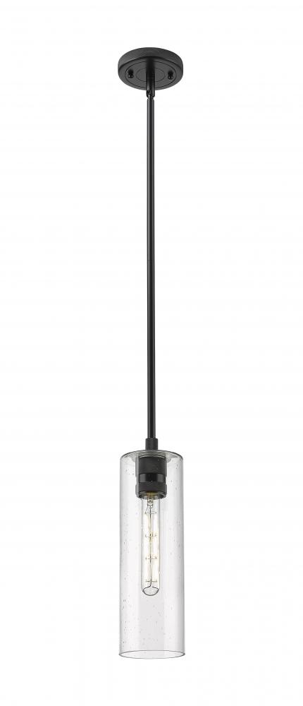 Crown Point - 1 Light - 5 inch - Matte Black - Pendant