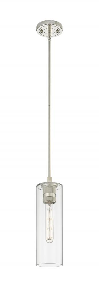 Crown Point - 1 Light - 5 inch - Polished Nickel - Pendant