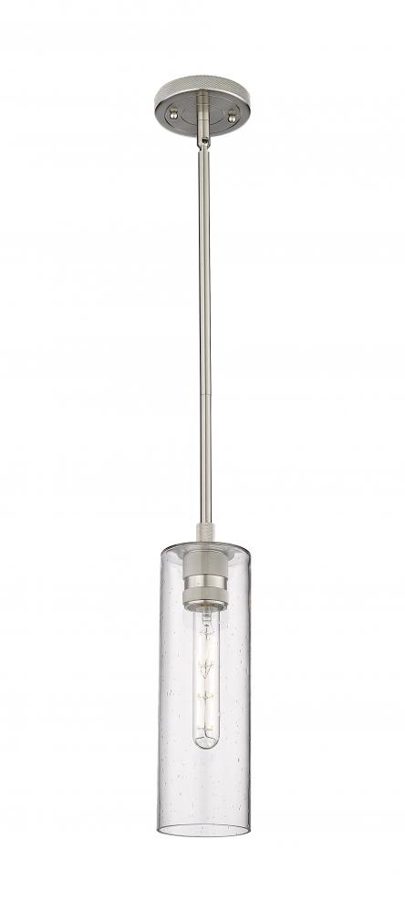 Crown Point - 1 Light - 5 inch - Satin Nickel - Pendant