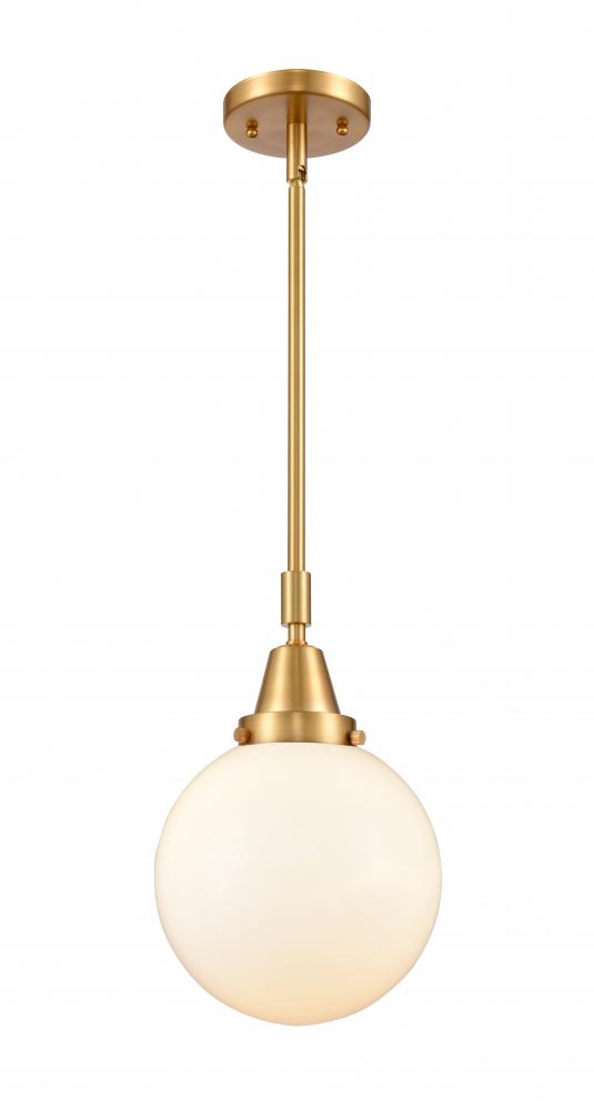 Beacon - 1 Light - 8 inch - Satin Gold - Mini Pendant