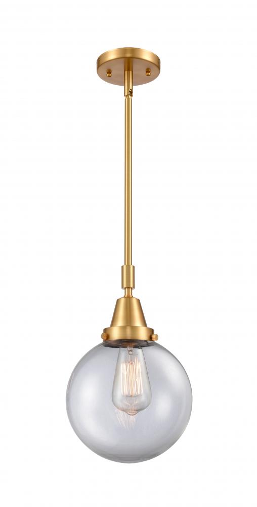 Beacon - 1 Light - 8 inch - Satin Gold - Mini Pendant