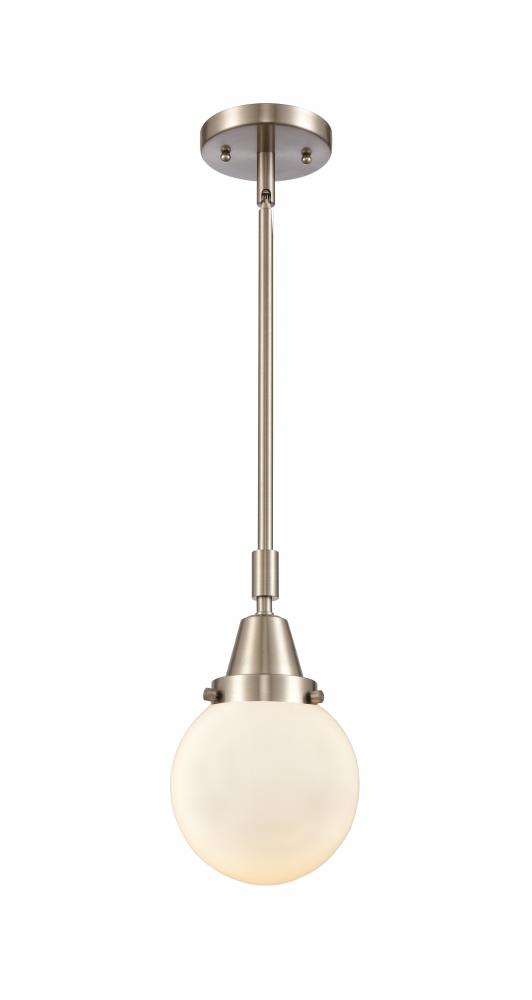 Beacon - 1 Light - 6 inch - Brushed Satin Nickel - Mini Pendant