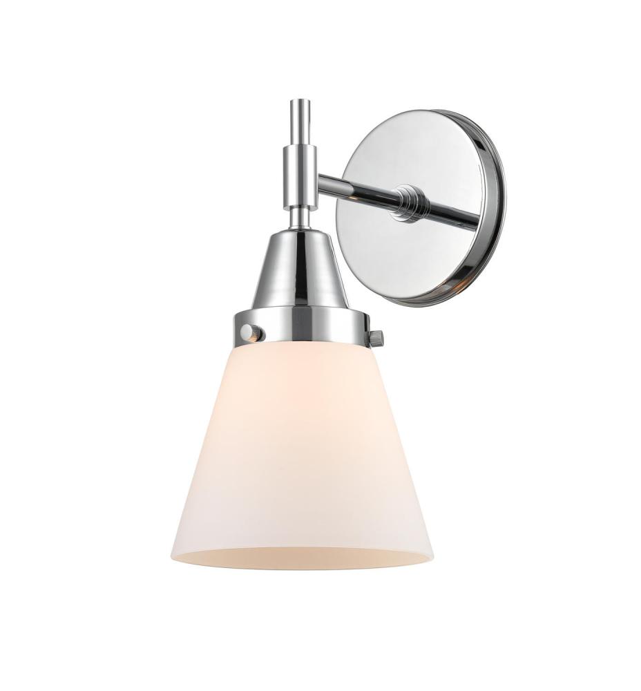 Cone - 1 Light - 6 inch - Polished Chrome - Sconce