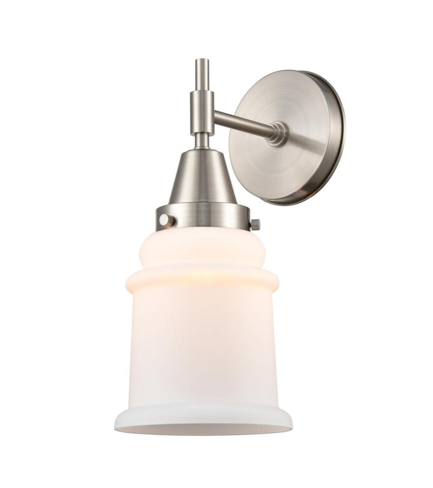 Canton - 1 Light - 6 inch - Satin Nickel - Sconce