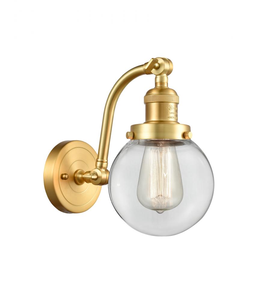 Beacon - 1 Light - 6 inch - Satin Gold - Sconce