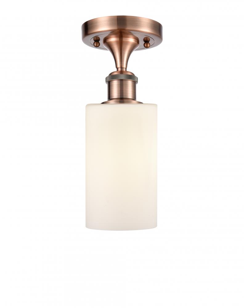 Clymer - 1 Light - 4 inch - Antique Copper - Semi-Flush Mount