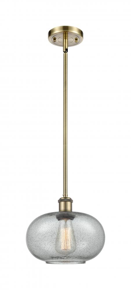 Gorham - 1 Light - 10 inch - Antique Brass - Mini Pendant