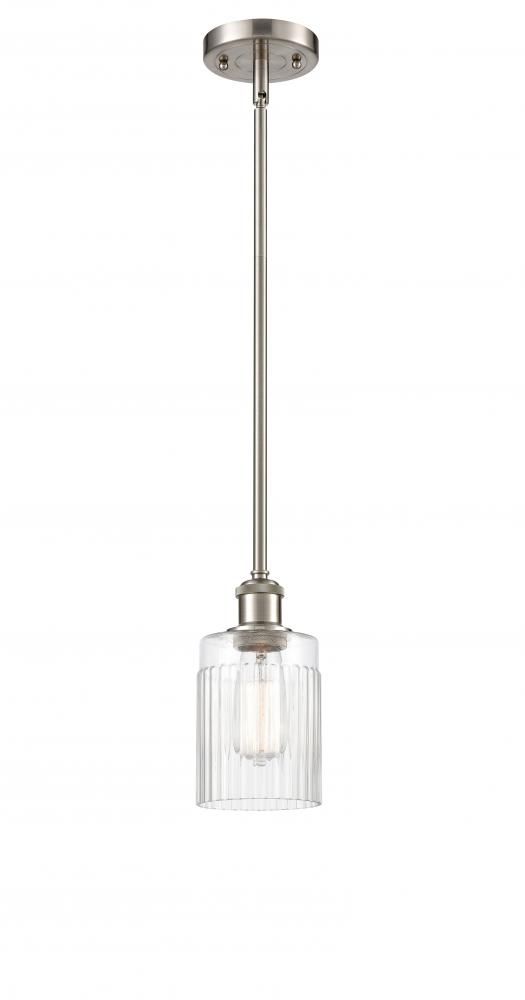 Hadley - 1 Light - 5 inch - Brushed Satin Nickel - Mini Pendant