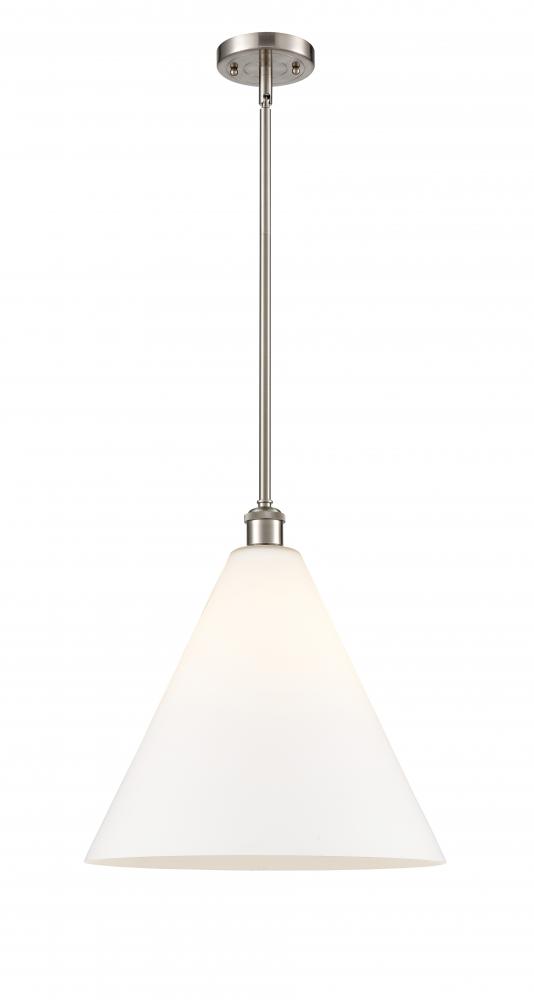 Berkshire - 1 Light - 16 inch - Brushed Satin Nickel - Pendant