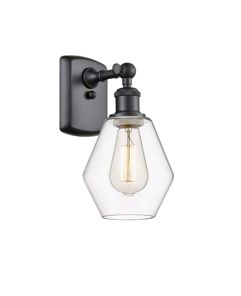 Cindyrella - 1 Light - 6 inch - Matte Black - Sconce