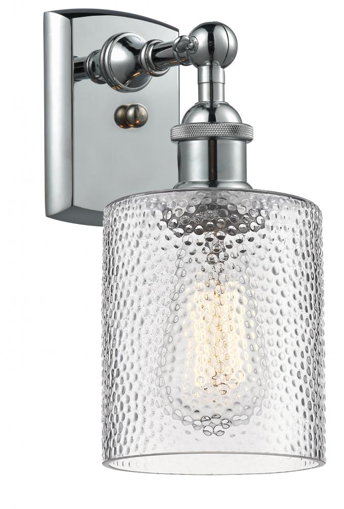 Cobbleskill - 1 Light - 5 inch - Polished Chrome - Sconce