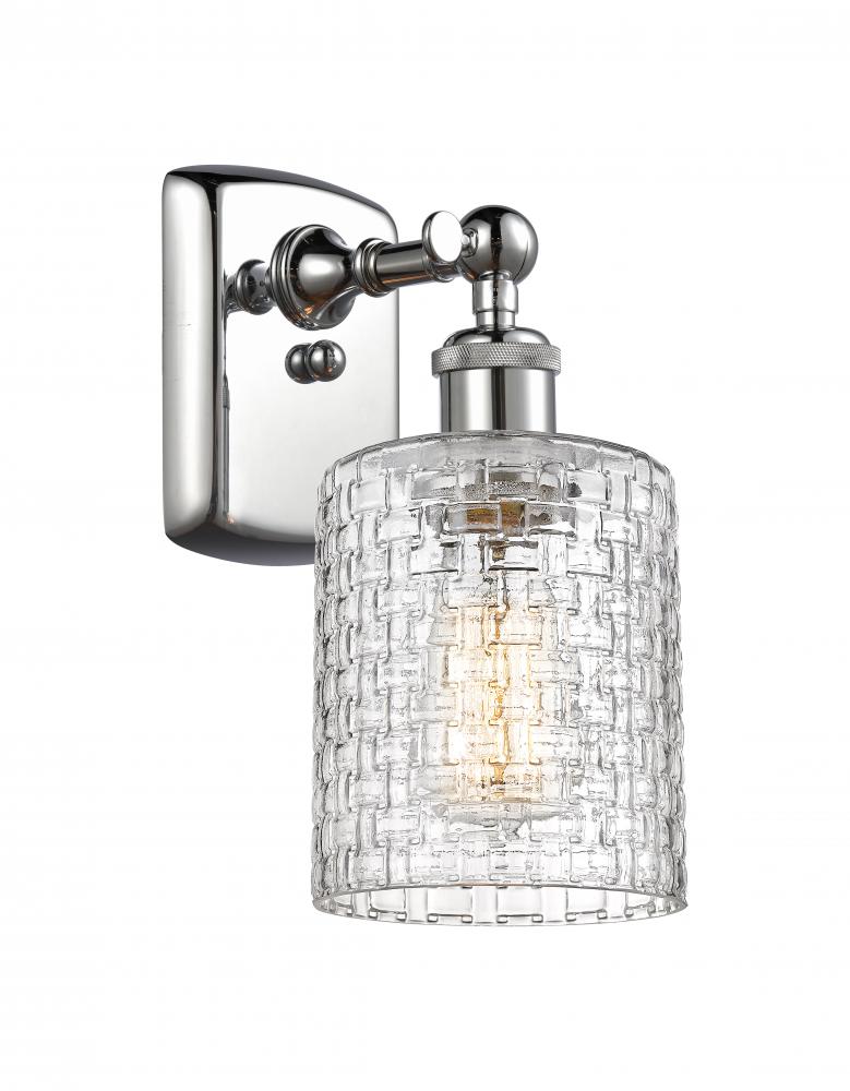 Cobbleskill - 1 Light - 5 inch - Polished Chrome - Sconce