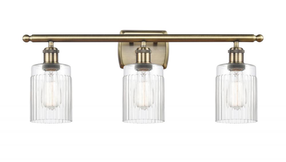 Hadley - 3 Light - 25 inch - Antique Brass - Bath Vanity Light