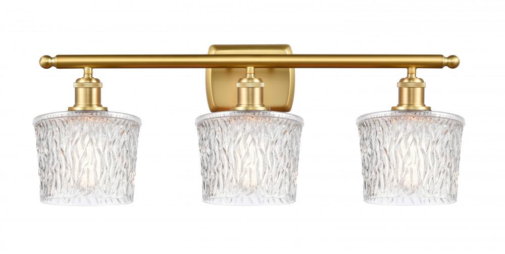 Niagara - 3 Light - 27 inch - Satin Gold - Bath Vanity Light