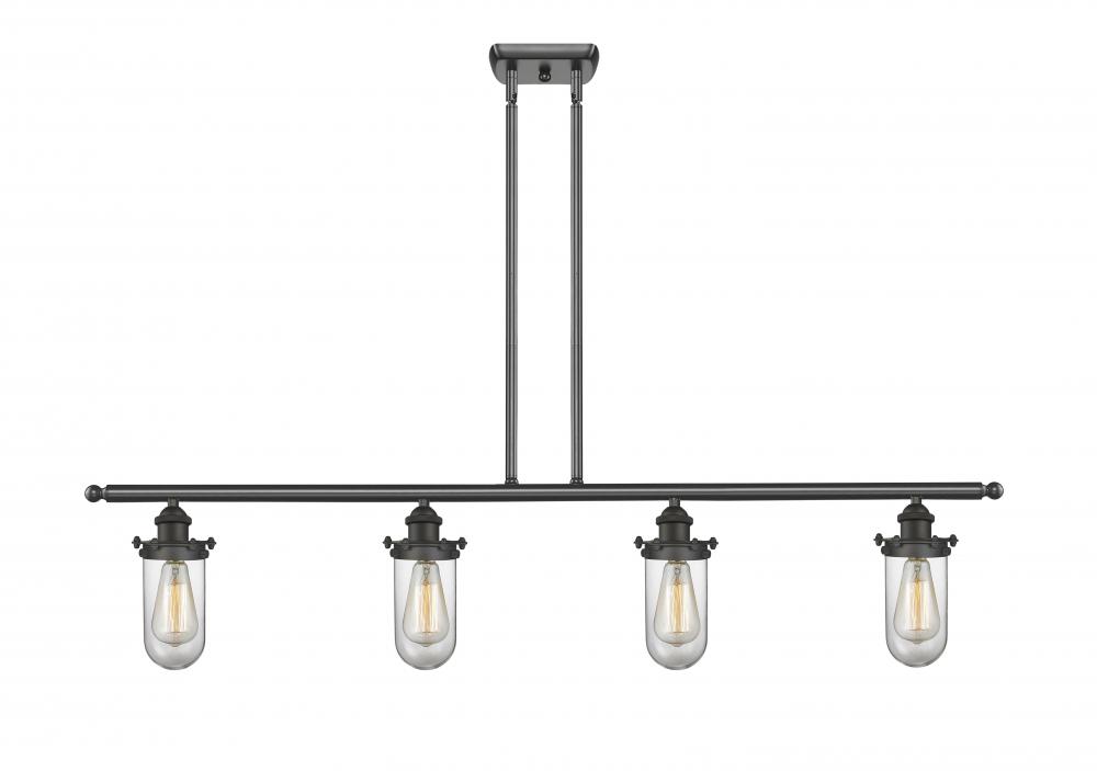 Kingsbury - 4 Light - 48 inch - White Polished Chrome - Cord hung - Island Light