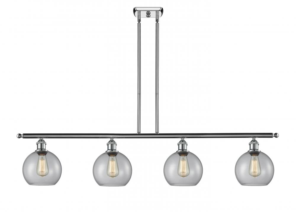 Athens - 4 Light - 48 inch - Polished Chrome - Stem Hung - Island Light