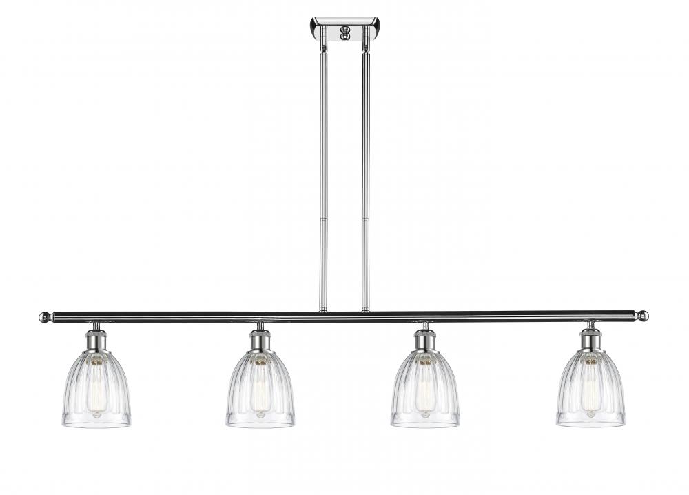 Brookfield - 4 Light - 48 inch - Polished Chrome - Cord hung - Island Light