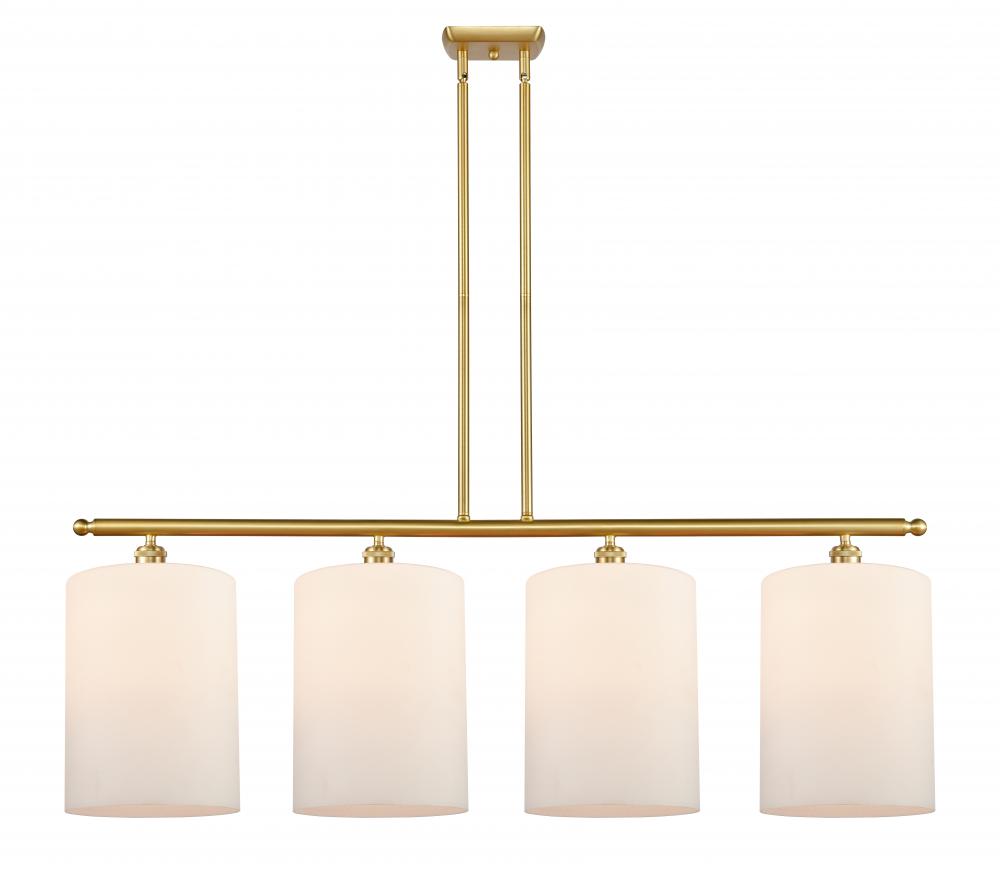 Cobbleskill - 4 Light - 48 inch - Satin Gold - Cord hung - Island Light