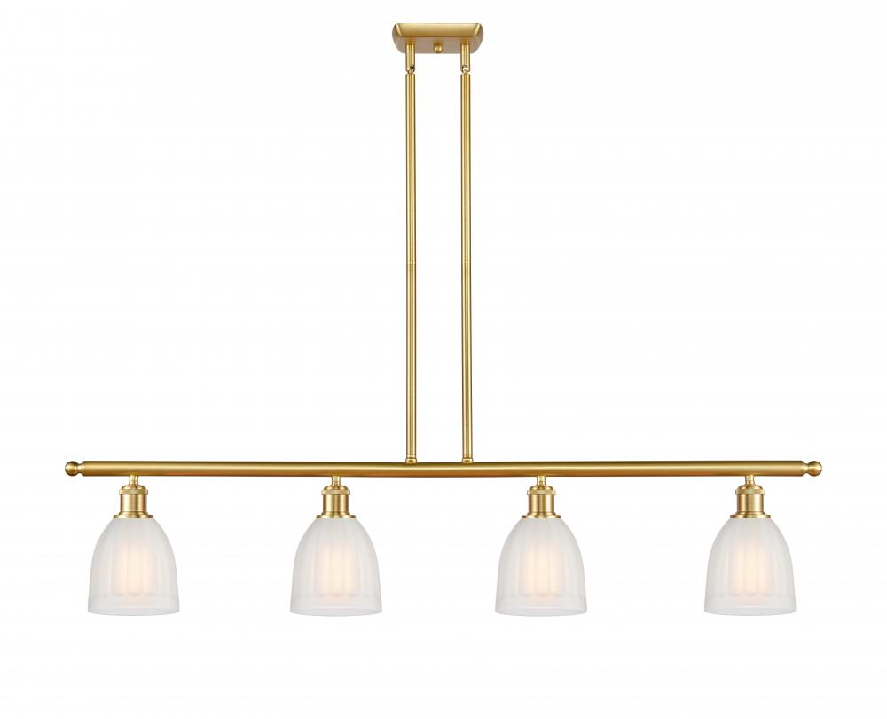 Brookfield - 4 Light - 48 inch - Satin Gold - Cord hung - Island Light