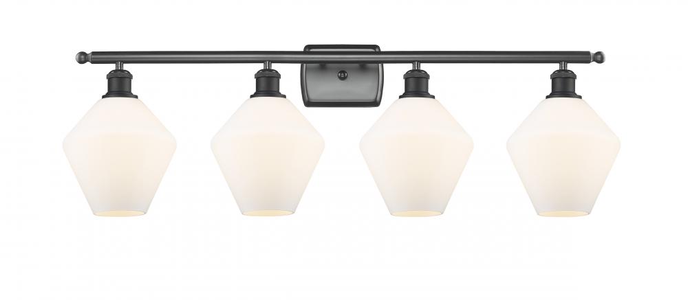 Cindyrella - 4 Light - 38 inch - Matte Black - Bath Vanity Light