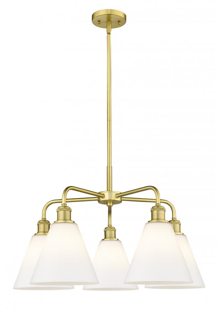 Berkshire - 5 Light - 26 inch - Satin Gold - Chandelier