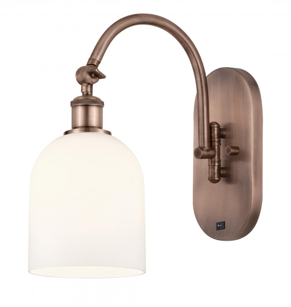 Bella - 1 Light - 6 inch - Antique Copper - Sconce