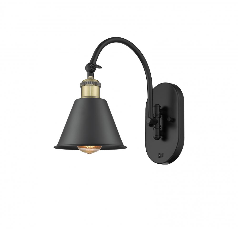 Smithfield - 1 Light - 7 inch - Black Antique Brass - Sconce