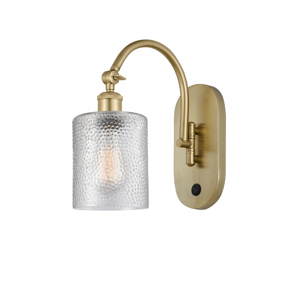 Cobbleskill - 1 Light - 5 inch - Satin Gold - Sconce