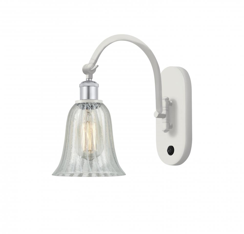 Hanover - 1 Light - 6 inch - White Polished Chrome - Sconce